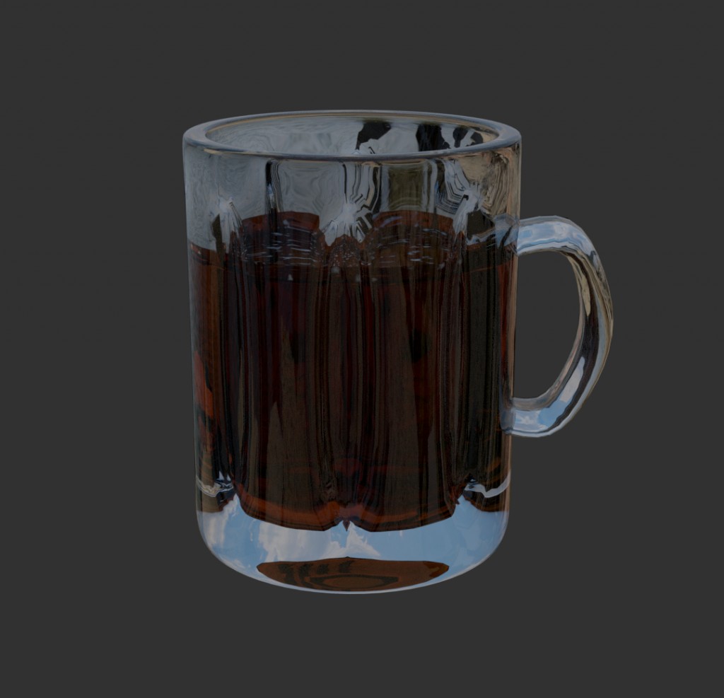 Beer mug with fluid correction preview image 1